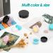 5g Cosmetic Containers 50pcs Sample Jars with Lids (Black) - 50 Count Makeup Sample Containers - Buy Online on GoSupps.com