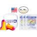 Howard Leight Laser Lite Foam Ear Plugs - 25 Pairs (50 Count) | Individually Wrapped for Noise Reduction, Sleeping | In Jar - Buy Online on GoSupps.com