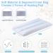 SuzziPad Microwavable Heating Pad with Washable Cover - 8x14, Grey | Pain Relief for Neck, Shoulder, Back, Knee | Moist Heat Pack for Cramps, Joint & Muscle Ache - Buy Online on GoSupps.com