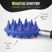 Extendable Cactus Back Scratcher | ABS Plastic | Relieves Itching on Back, Neck, Head, Beard, Body | 16 Spikes | 8.5 to 24.5 Extended | Light Blue - Buy Online on GoSupps.com