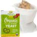 Active Dried Yeast and Linen Bread Bag Bundle Containing Organic Bioreal 5x9g Active Dried Yeast and A Bo Weevil 30 x 40cm Organic Linen Bread Bag - Buy Online on GoSupps.com