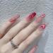 24Pcs/Set Press On Nails Long Flame Ballet Nail Patch False Nails Acrylic Fake Nails Full Cover Nails Tips Artificial Finger Manicure Press on nails for Women and Girls - Buy Online on GoSupps.com