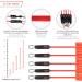 Fitness Band Resistance Bands Set - Pro Expander with Exercise App 5 Tapes Handles Loops & Carrying Bag for Effective Workouts - Buy Online on GoSupps.com
