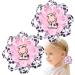 Besreey Cow Print Headband 1 Pair Cute Cow Bow Clip Cow Headband Cow Print Bows Cow Print Hair Accessories for Cow Theme Party Daily Life Travel School Activities - Buy Online on GoSupps.com