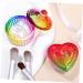 minkissy 10 Pcs Colorful Crystal Cup Nail Tips for Acrylic Nails Professional Monomer Dappen Dishes Nail Art Cup Nail Art Dappen Dish Acrylic Nail Brush Glass Storage Box Liquid - Buy Online on GoSupps.com