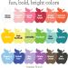 Apple Barrel Acrylic Paint Set - 18 Assorted Matte Colors, 2 fl oz/59 ml each - Arts & Crafts DIY Supplies for Kids & Adults - Buy Online on GoSupps.com