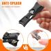Heavy Duty Nail Clippers for Thick Nails - Sharp Toe & Fingernail Clippers with Catcher | Safe Sturdy & Ideal for Seniors - Black - Buy Online on GoSupps.com