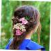 SOESFOUFU Bride Rhinestone Hair Comb gold headpiece hair accessories hair jewels for women hair comb for bridal Japanese and Korean Metal wedding bride Clip hair hair comb Small and fresh - Buy Online on GoSupps.com
