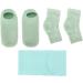 Qukaim Moisturizing Gel Socks Hydrating Gel Elbow Sleeve Moisturizing Gel Socks and Neck Wrap Sock Reusable Repairing Softening Cutin Green Blue - Buy Online on GoSupps.com