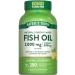 Nature's Truth Fish Oil 2000 mg | 600 mg Omega 3 | 250 Softgels | Natural Lemon Flavor | Non-GMO and Gluten Free Supplement