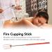 Buy 2-Piece Reusable Stainless Steel Fire Cup Set for Cupping Therapy | Perfect for Salons Massage & Spa | International Shipping - Buy Online on GoSupps.com