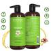DermOrganic Daily Hydrating Shampoo with Argan Oil - Sulfate-Free & Color-Safe 33.8 fl.oz - Buy Online on GoSupps.com