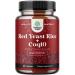 Red Yeast Rice with CoQ10 Supplement - Heart Health and High Cholesterol Lowering Supplements - Extra Strength Citrinin-Free Red Yeast Rice 1200 mg. Capsules with CoQ10 100mg - Red Rice Yeast 120ct 120 Count (Pack of 1)