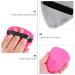 Beaupretty 4pcs Water Drop Makeup Sponges - Triangle Shape Powder Puffs for Foundation & Loose Powder - Mini Fluff for Women - Buy Online on GoSupps.com