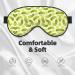 Buy Sushi Dill Pickles Eye Mask | Soft Adjustable Sleep Mask for Men & Women | International Shipping - Buy Online on GoSupps.com