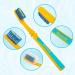 Shield Care Flex Junior Toothbrush - Super Soft Bristles for Maximum Oral Care - 4 Colors, 4 Count - Kids' Dental Hygiene Essential - Buy Online on GoSupps.com