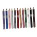 Housoutil 12pcs Pearlescent Eyeshadow Pencil Eyeshadow Stick Eye Shadow Stick Long-lasting Eye Shadow Pen Girl