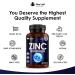 Zinc 50mg High Strength Tablets with Copper | Immune System, Bone Health & Fertility Support | Vegan Non-GMO | Made in UK | 120 Tablets - Buy Online on GoSupps.com