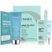 Onsen Secret Complete Japanese Nail Care & Anti Aging Hand Cream Kit - Professional Nail File and Buffer, 3-Way Block w/Replacement Pads, Nail Strengthening Cuticle Cream & Anti Aging Hand Lotion Nail Kit + Hand Cream