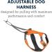 Ruffwear Omnijore Dog Joring System - Orange Poppy Large/X-Large for Skiing, Skateboarding, Biking - Buy Online on GoSupps.com