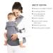Beco Gemini Cool Baby Carrier - All Positions Newborn to Toddler | Ergonomic Baby Hiking Backpack | Adjustable Seat | 7-35 lbs | Dark Grey - Buy Online on GoSupps.com