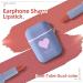 LAMUSELAND Matte Lipstick Set - Waterproof, Long Lasting, Velvet Moisturizing Formula - 2Pc/Set in Dual-color Earphone Lip Gloss - Non-stick Cup Lip Makeup Gift Kit for Girls (Blue) - Buy Online on GoSupps.com