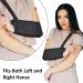 Farmigood Adjustable Padded Arm Sling - Shoulder Support for Adults with Joint Dislocation, Post-Operative, and Fractures - Black (One Size) - Buy Online on GoSupps.com