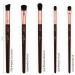 Luvia Golden Queen Makeup Brush Set - 15 Professional Kabuki Brushes with Holder & Travel Bag - Vegan Cosmetics in Brown/Rose Gold - Limited Edition - Buy Online on GoSupps.com