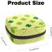 Four Leaf Clover Sanitary Napkin Storage Bag - Portable Period Pouch for Women - Multi-Colored - 1Pc - Buy Online on GoSupps.com
