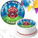 YOUR FOOTBALL CLUB LOGO BIRTHDAY PERSONALISED EDIBLE ICING CAKE TOPPER DECORATION FB009
