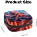 Octopus Dark Sanitary Napkin Storage Bag - Multi-colored Portable Period Pouch for Women and Teen Girls - Buy Online on GoSupps.com