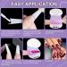 Infilila Mini UV LED Nail Lamp - Portable 16W Quick-Drying Nail Dryer for Gel Nails - USB Powered - 180 Opening Design - A-White - Buy Online on GoSupps.com