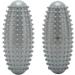 Durable Portable Massage Ball - Odorless PVC Muscle Relief & Foot Roller for Back & Plantar Fasciitis (Gray) - Buy Online on GoSupps.com