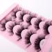 HBZGTLAD 5 Pairs 100% Cruelty-Free Mink Eyelashes | Handmade 3D Soft False Lashes for Stunning Makeup (W502 - Buy Online on GoSupps.com