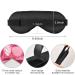 Haskirky Light Blocking Eye Mask | Breathable & Adjustable for Men and Women | Perfect for Travel, Yoga, and Deep Sleep | Pink Strawberry - Buy Online on GoSupps.com