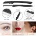 Professional Eyebrow Set - 9 Pieces Rust-Free Steel Tweezers Comb & Scissors for Men & Women - Perfect Eyebrow Care Solutions - Buy Online on GoSupps.com