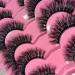 FANXITON 8D Volume Wispy Faux Mink Lashes 7 Pairs Pack - Cat-Eye 16mm Dramatic Mink False Eyelashes - Buy Online on GoSupps.com