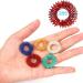 KEWMAYER 30-Piece Finger Massage Rings Set - Anti-Stress Acupresser & Noiseless Pressure Reducer in 5 Colors - Buy Online on GoSupps.com