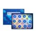 BOKIOESDE 12pieces Fragrant Bath Making Kit Eco-Friendly and Soothing Spa Essentials Bath Bombss for Women Gifts Exfoliating Blue