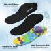Kids Orthotic Arch Support Insoles - Cushioning EVA Foam Inserts for Flat Feet & Plantar Fasciitis - Camo Black - Size 1 US Little Kid - Buy Online on GoSupps.com