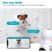 Vimtag 1080P Pet Camera 360 Pan/Tilt, 2-Way Audio, Motion Tracking, Night Vision, Cloud Storage - Smart Home Indoor Cam - White - Buy Online on GoSupps.com