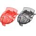 2 Pack Golf Ball Line Liner Drawing Marking Alignment Putting Tool Black and Red