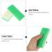 Minkissy 2-in-1 Foot Bimsstein Scrubber Pumice Stone for Smooth Feet & Dead Skin Removal Perfect for Chicken Eyes & Cracked Heels Eco-Friendly PU Animal Crispy Green - Buy Online on GoSupps.com