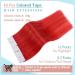 RUNATURE 22 Inch Red Human Hair Tape in Extensions - Real Human Hair, Straight, 25g - Buy Online on GoSupps.com