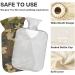 Modern Portable Camouflage Hot Water Bottle | 2L Keep Warm for Massage | Ideal for Teens & Kids - Buy Online on GoSupps.com