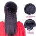 Human Hair Ponytail Hair Piece Ponytail Extensions Real Human Hair Clip in Kinky Straight Ponytail Extensions Drawstring Ponytail Hair Piece Natural Color Remy Hair for Women Ponytail Hairpiece for 22inch 150g Black - Buy Online on GoSupps.com