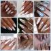 Super Glossy White Pearl Chrome Nail Powder - Iridescent Pigment for Magic Mirror Effect Nails - Buy Online on GoSupps.com