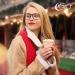 CGID CN12 Extra Narrow Frame Glasses - Slim Rectangle Brown Nerd Eyewear | International Shipping - Buy Online on GoSupps.com
