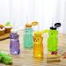 Newtay 4-Piece Bear Straw Cup Set | Reusable Juice Sippy Bottles with Silicone Straws | Includes Cleaning Brushes | Ideal for Daily Drinking - Buy Online on GoSupps.com