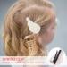 Beaupretty Handmade Plush Angel Wing Hair Clips - White Hairpins for Women & Girls - Stylish Hair Jewelry - Buy Online on GoSupps.com